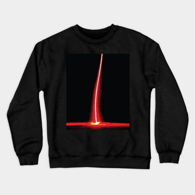 Lightning Thunderstorm Weather Light Crewneck Sweatshirt by flofin